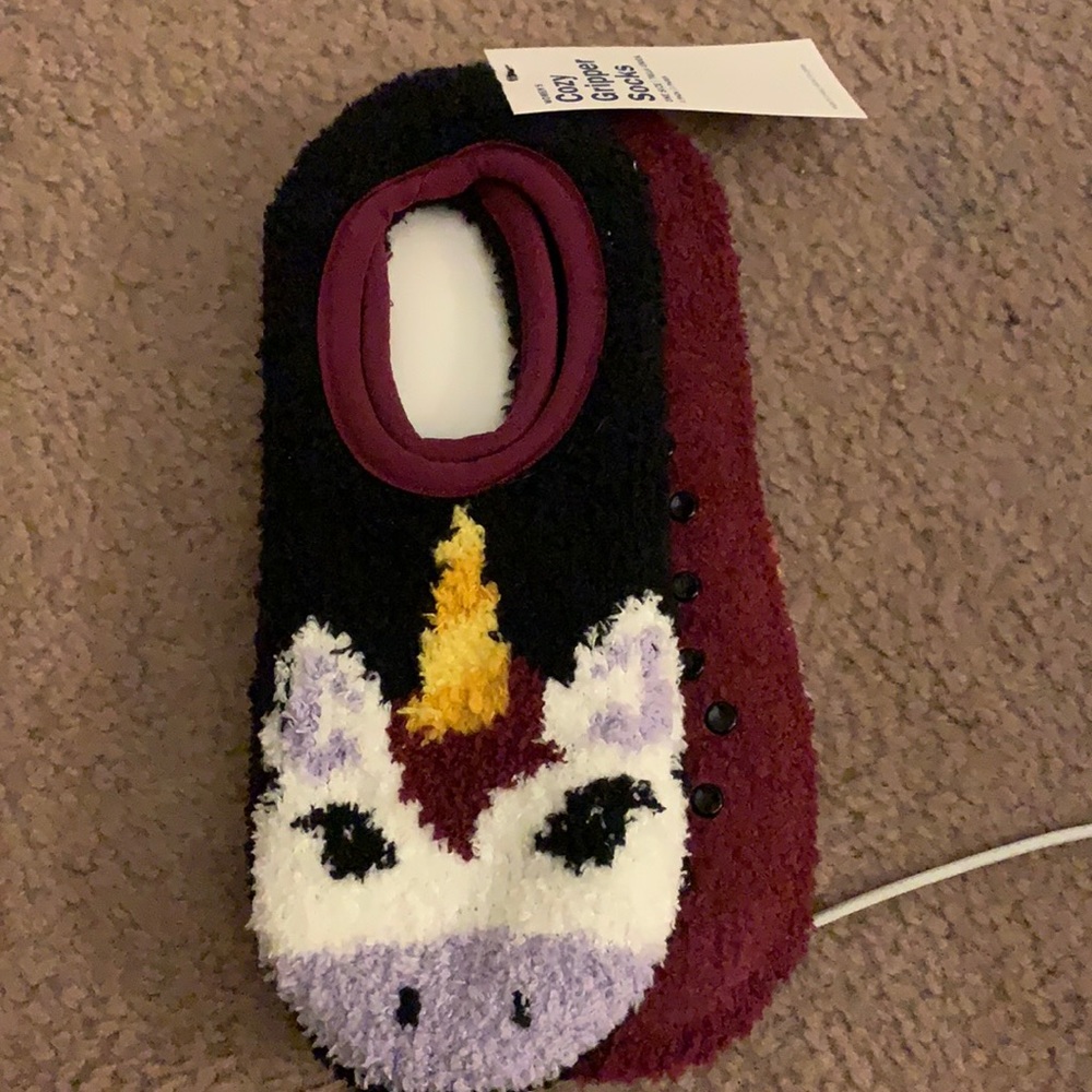 Brand new fluffy slipper socks